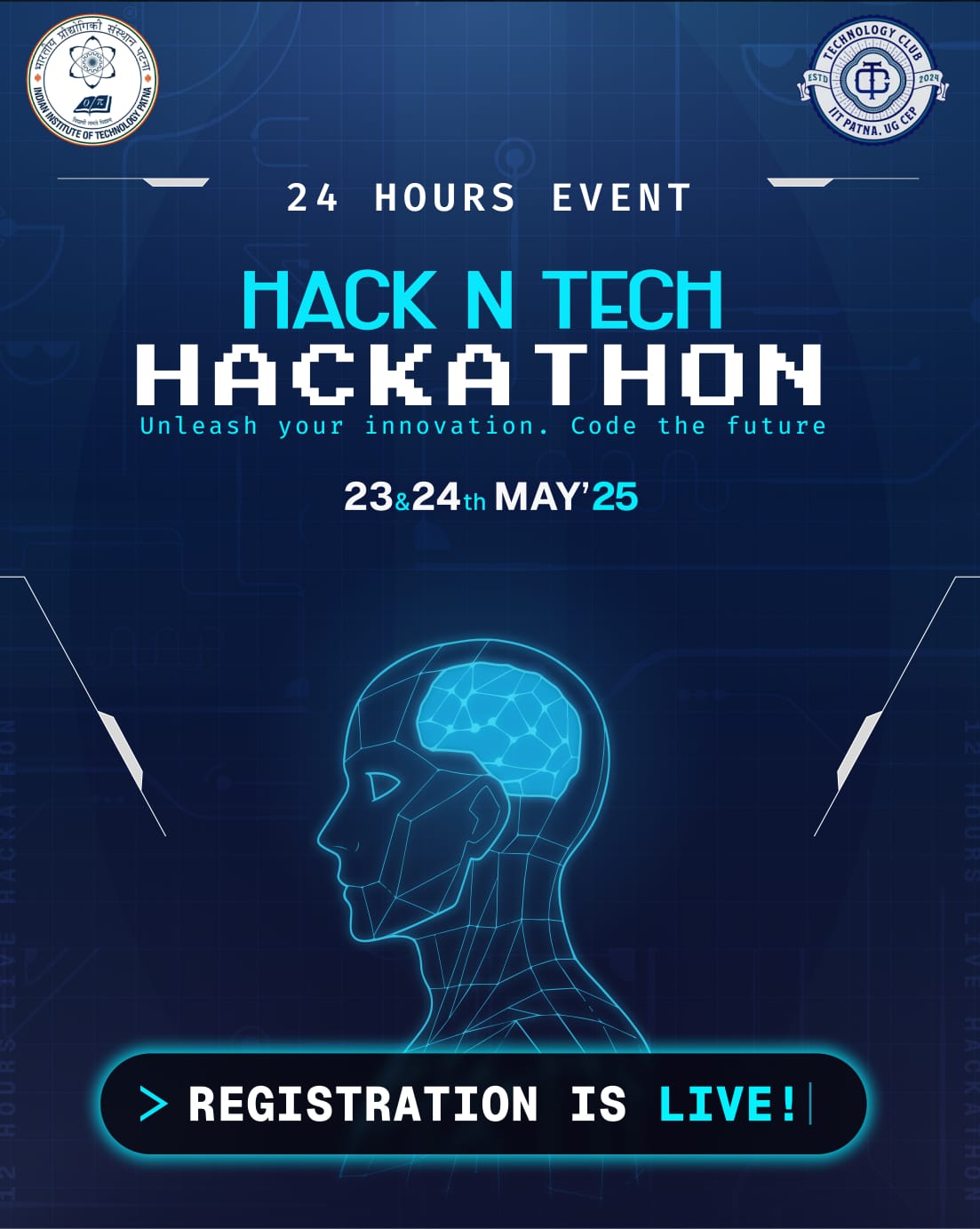 Hack N Tech Hackathon Poster